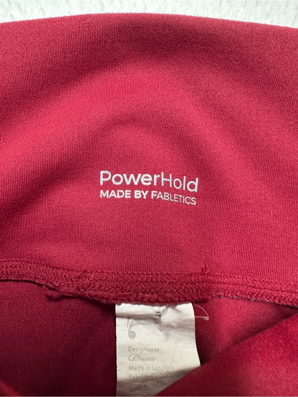 Fabletics On-The-Go PowerHold High Waisted Retro Colorblock Leggings Medium